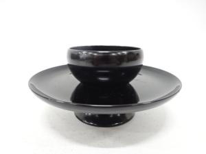 漆塗り　天目台